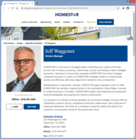 Mortgage Loan Originator Profile Pages